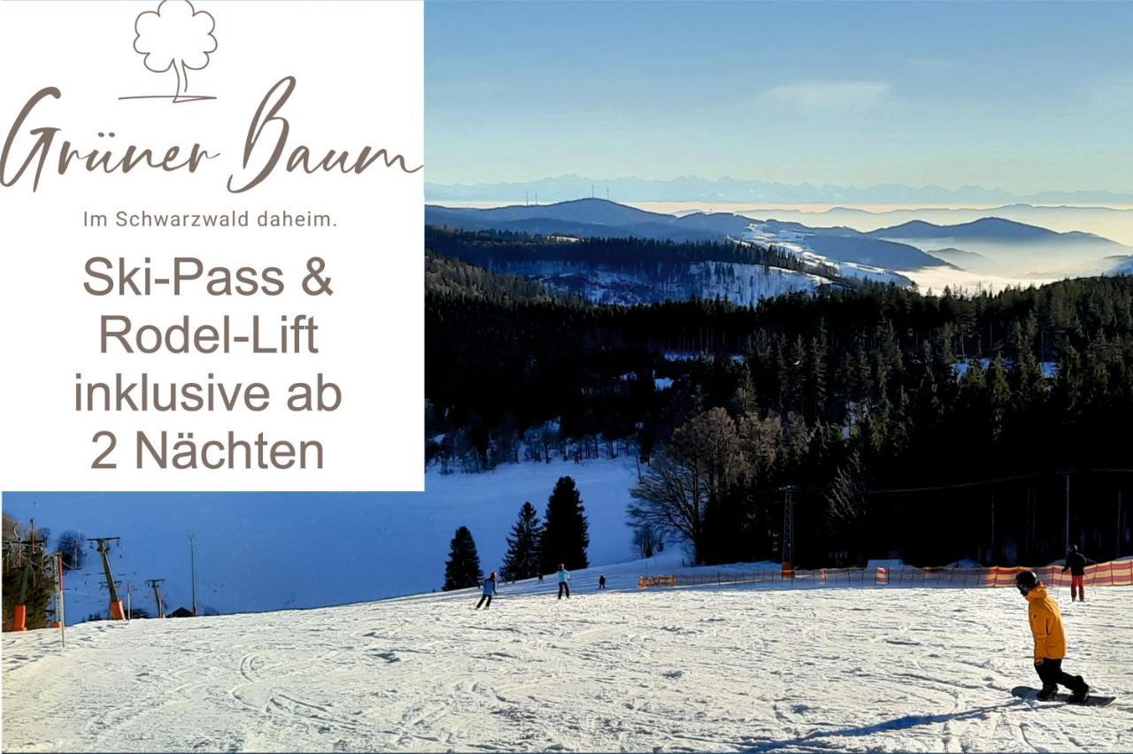 Gruener Baum Naturparkhotel & Schwarzwald-Restaurant ทอดท์เนา ภายนอก รูปภาพ