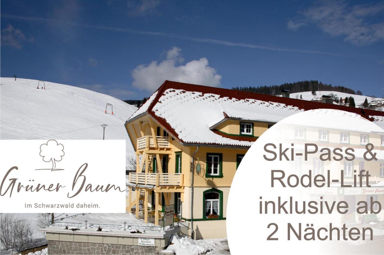 Gruener Baum Naturparkhotel & Schwarzwald-Restaurant ทอดท์เนา ภายนอก รูปภาพ